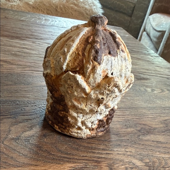 Rustic Textured Ceramic Vase - Picture 14 of 16